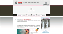 Desktop Screenshot of hitechelevators.com